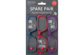 ΓΥΑΛΙΑ ΔΙΑΒΑΣΜΑΤΟΣ IF SPAIR PAIR 40407 +1.5 ΣΕΤ/3τεμ